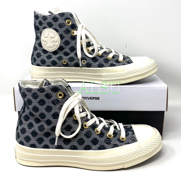 Converse Shoes - Convers 🔥SALE!🔥 BLANK CANVAS Chuck 70 NY Polka Debby Women Size 159085C